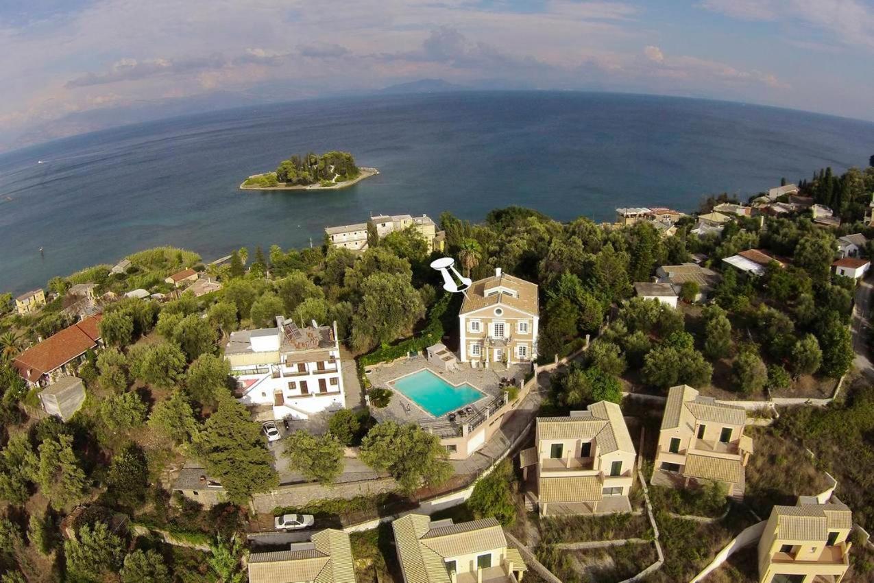 Durrell Corfu Strawberry-Pink Villa 帕拉马 外观 照片